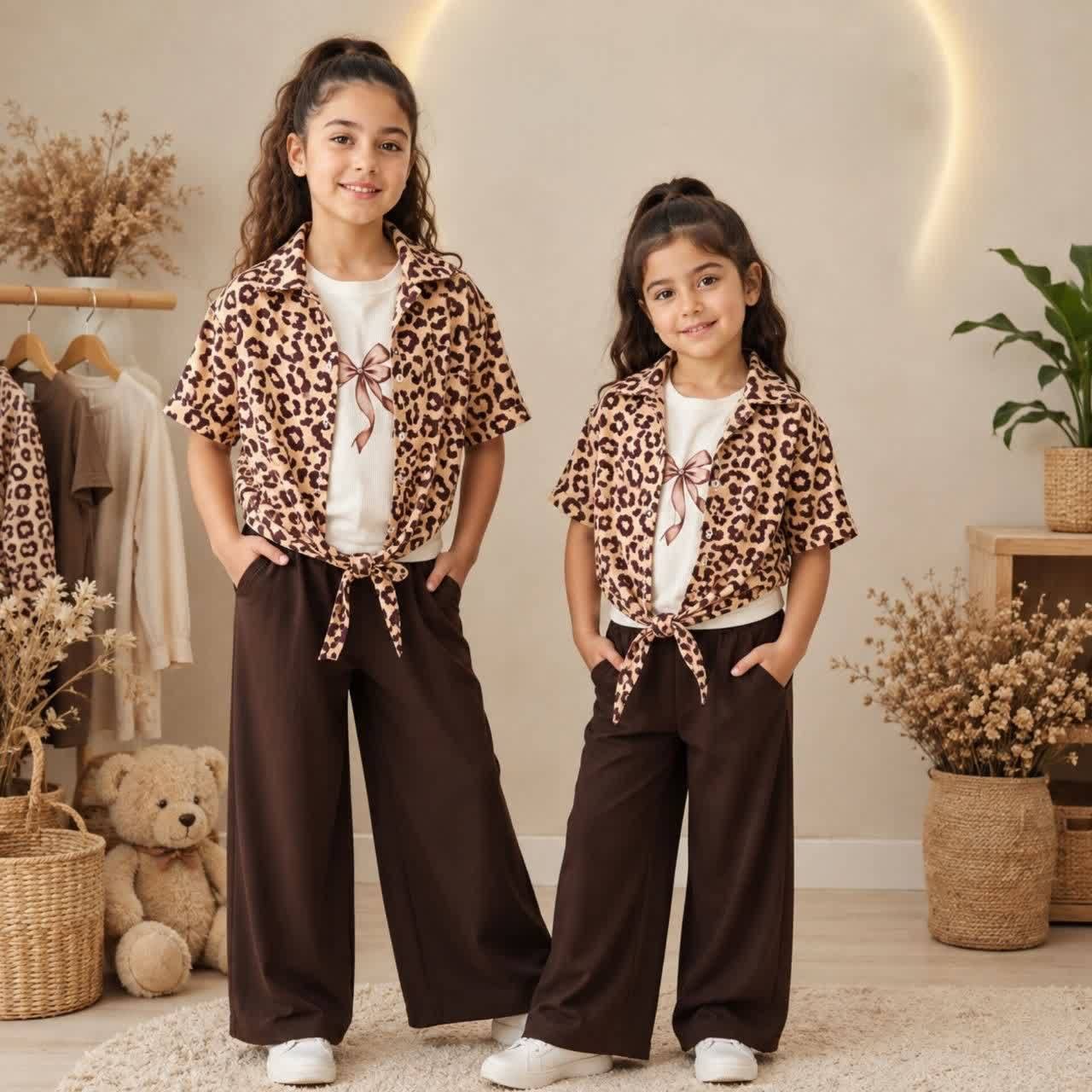 ست شومیز شلوار دخترانه سایز ۵۵ تا ۷۰