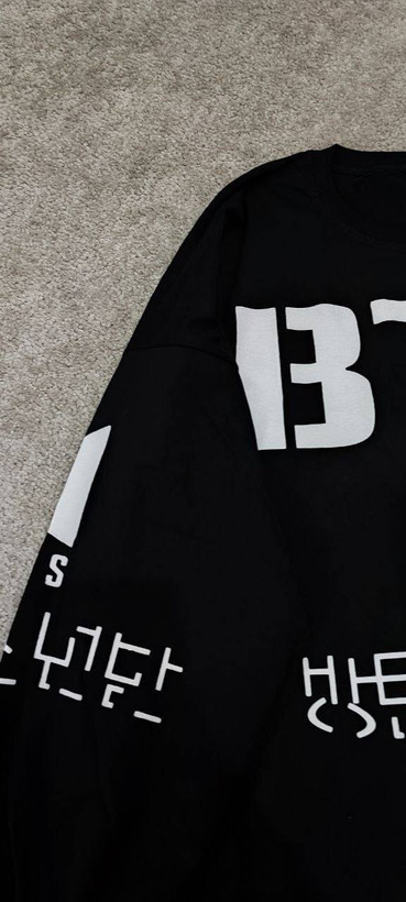 بلوز فینگردار BTS نخ پنبه فری سایز تا ۵۲