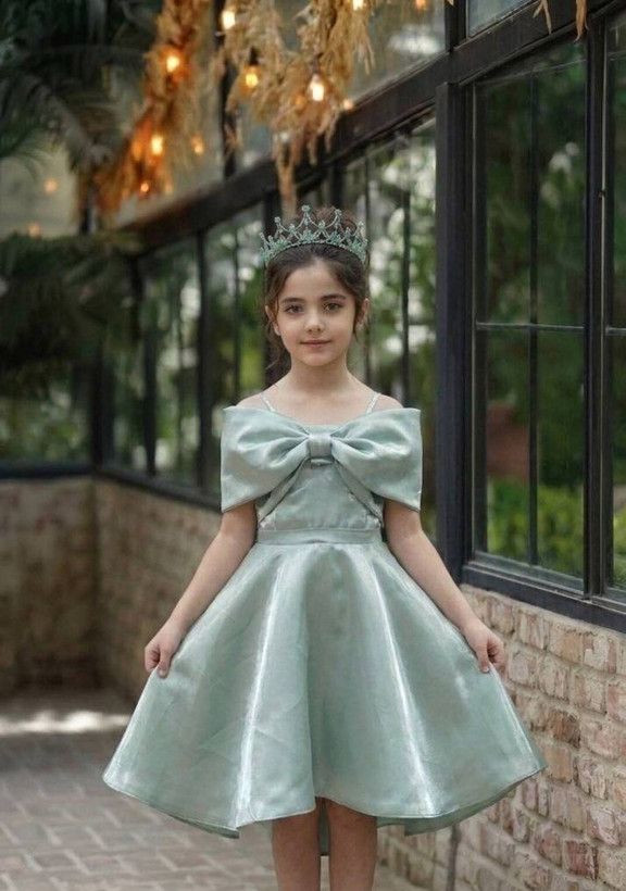 پیراهن ساتن آینه ای درجه یک ۴ تا ۱۶ سال
