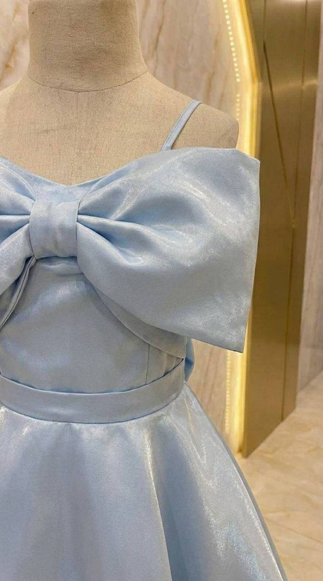 پیراهن ساتن آینه ای درجه یک ۴ تا ۱۶ سال